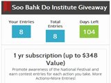 Soo Bahk Do Institute Giveaway Contest