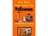 Give More Than Candy This Halloween Poster