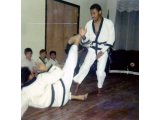 Mr. Aaron Adams And Mr. Roberto Bonefont, Sr., Free Sparring At KofC Demo In Brooklyn, NY 1970