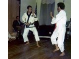 Free Sparring With Student During Demo 1969-70 B'Klyn, NY