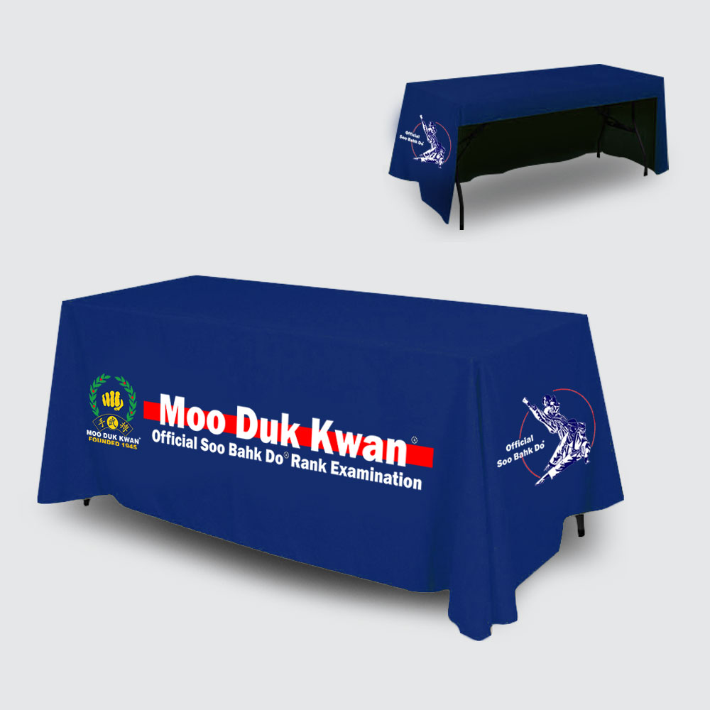 Official MOO DUK KWAN® table cover for rank examinations