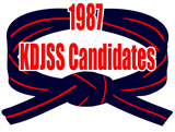 KDJSS Candidates 1987